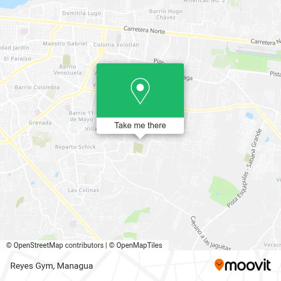 Reyes Gym map