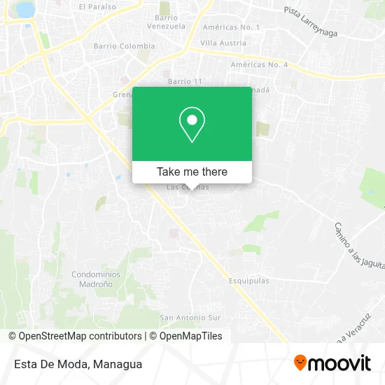 Esta De Moda map