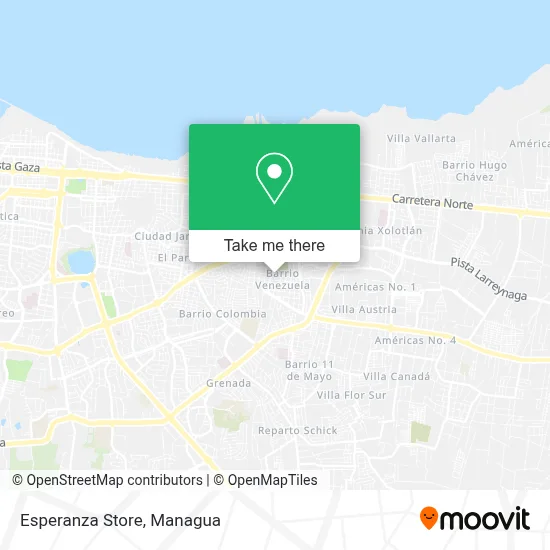 Esperanza Store map