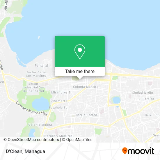 D'Clean map