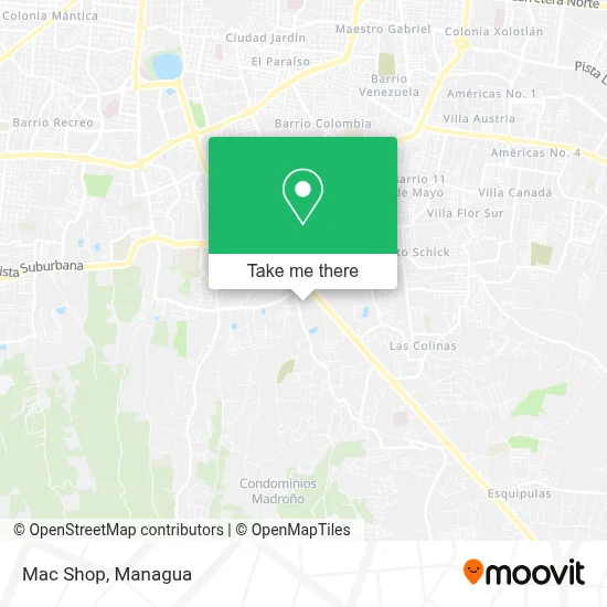 Mac Shop map