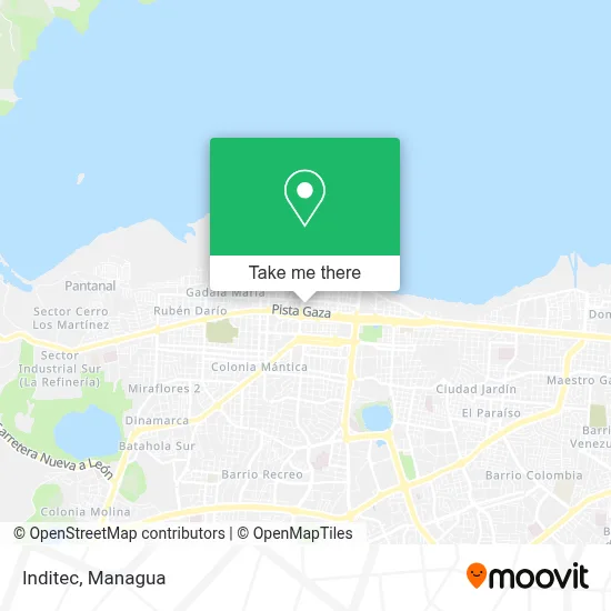 Inditec map