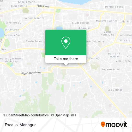 Excello map