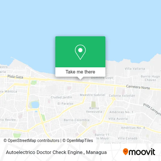 Autoelectrico Doctor Check Engine. map