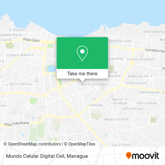 Mundo Celular Digital Cell map
