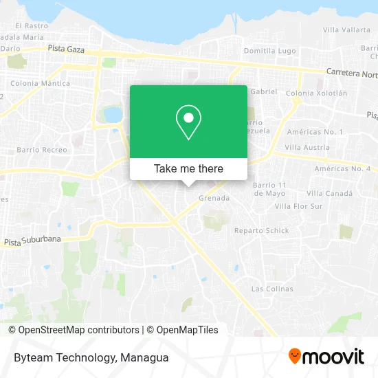 Byteam Technology map