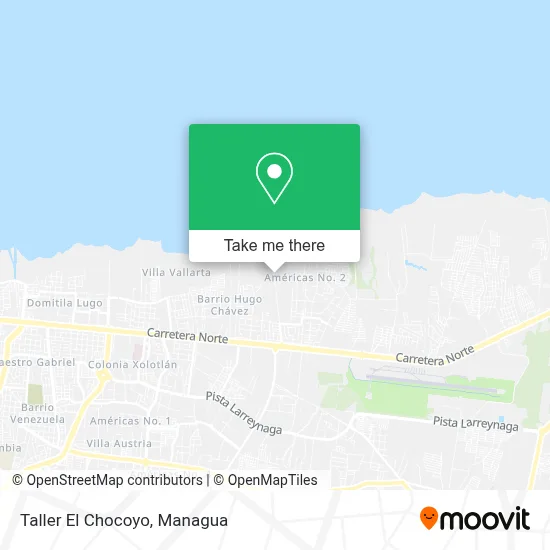 Taller El Chocoyo map