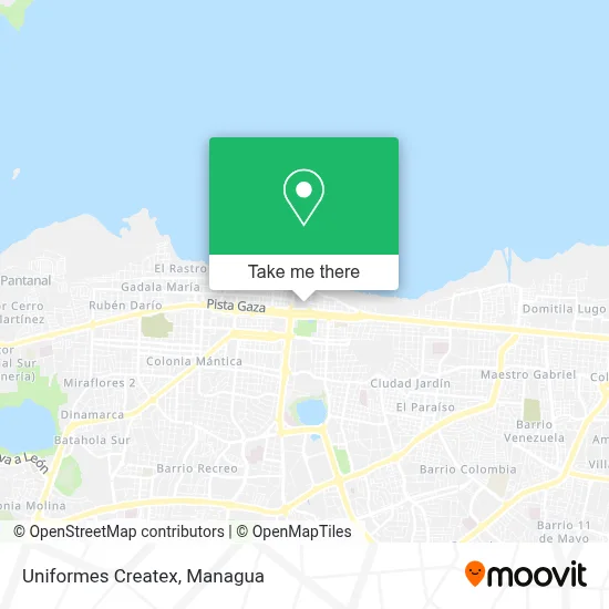 Uniformes  Createx map