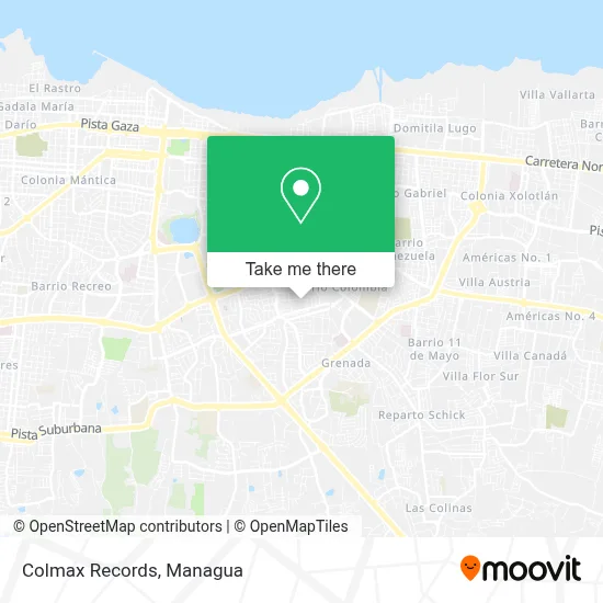 Colmax Records map