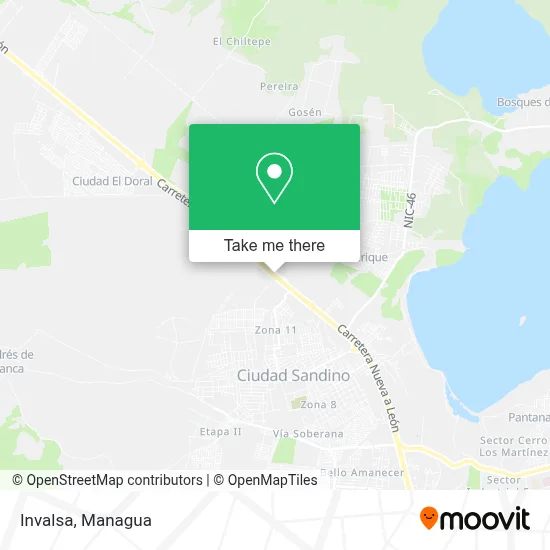 Invalsa map