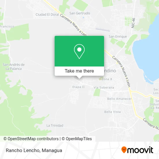 Rancho Lencho map