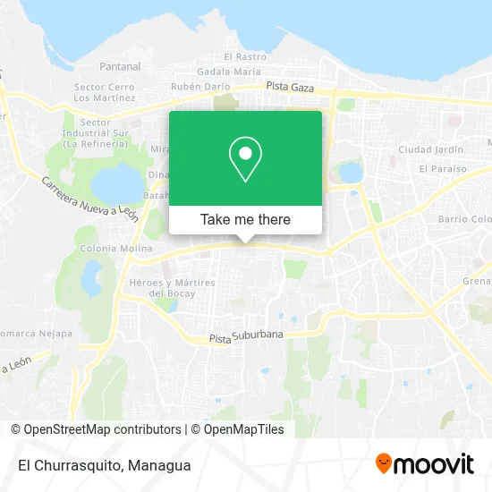 El Churrasquito map