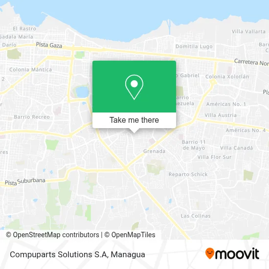 Compuparts Solutions S.A map