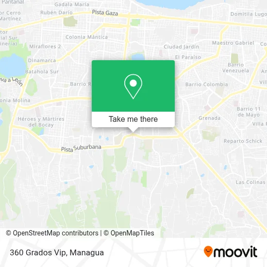 360 Grados Vip map