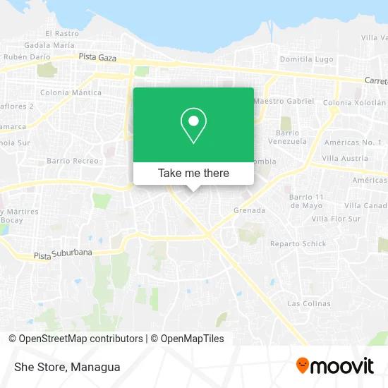She Store map