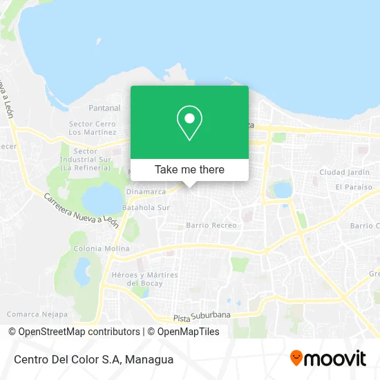 Centro Del Color S.A map