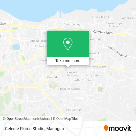 Celeste Flores Studio map