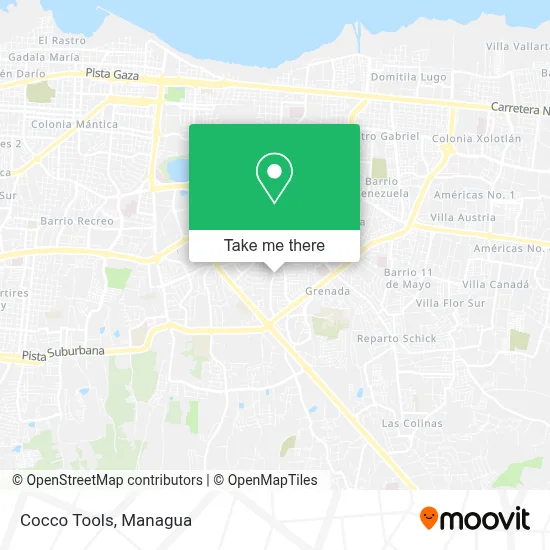 Cocco Tools map