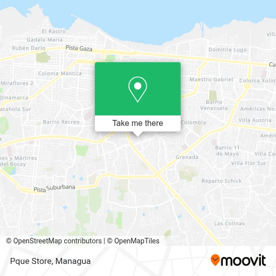 Pque Store map