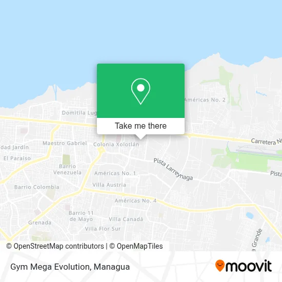 Gym Mega Evolution map