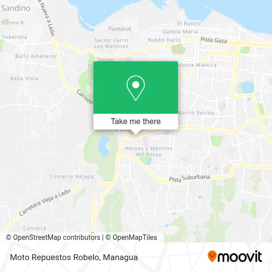 Moto Repuestos Robelo map