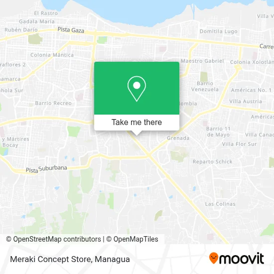 Meraki Concept Store map