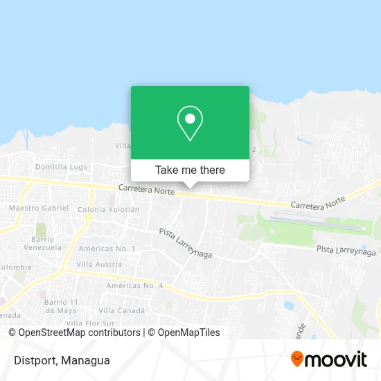 Distport map