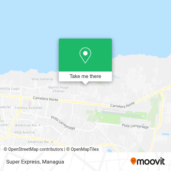 Super Express map