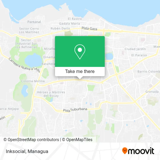 Inksocial map