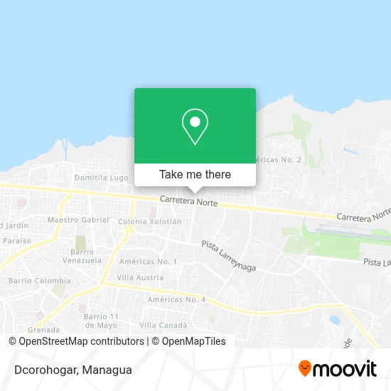 Dcorohogar map