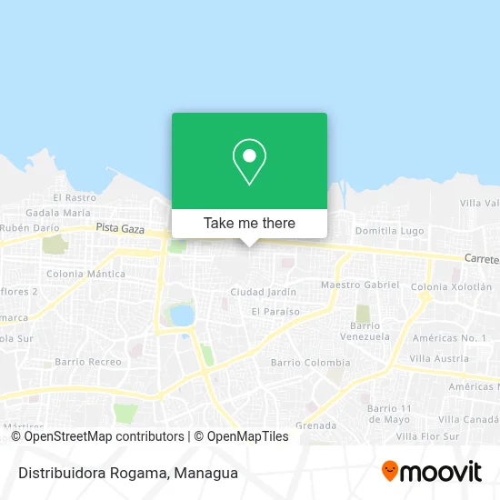 Distribuidora Rogama map