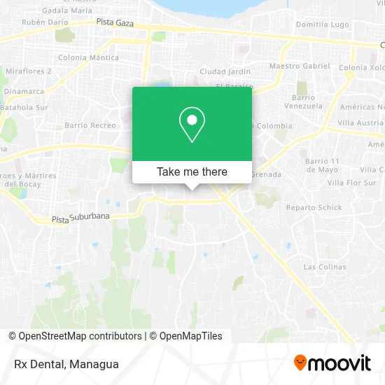 Rx Dental map