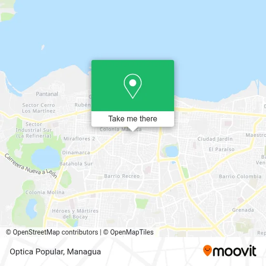 Optica Popular map