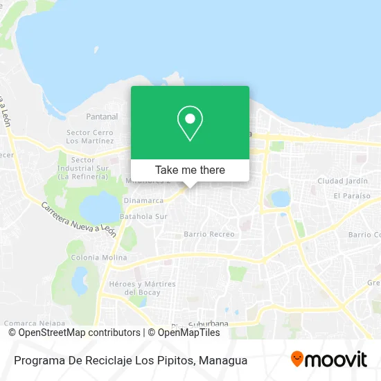 Programa De Reciclaje Los Pipitos map