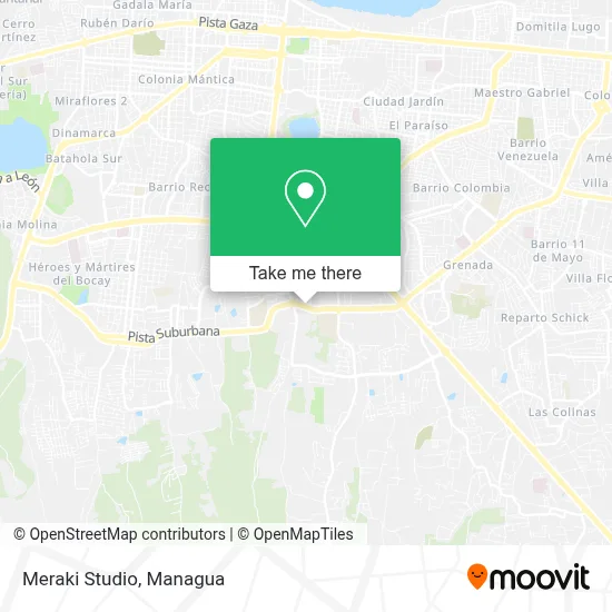 Studio Meraki map