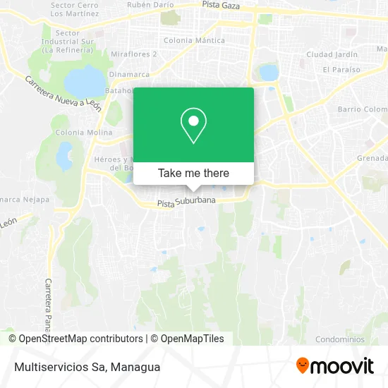 Multiservicios Sa map