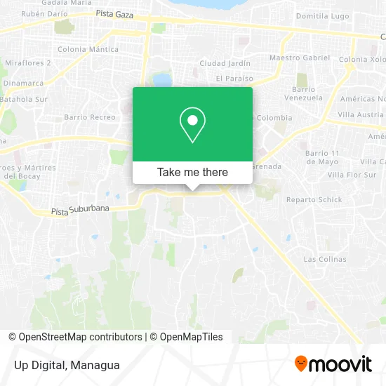 Up Digital map