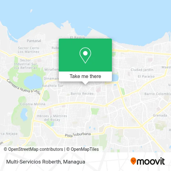Multi-Servicios Roberth map