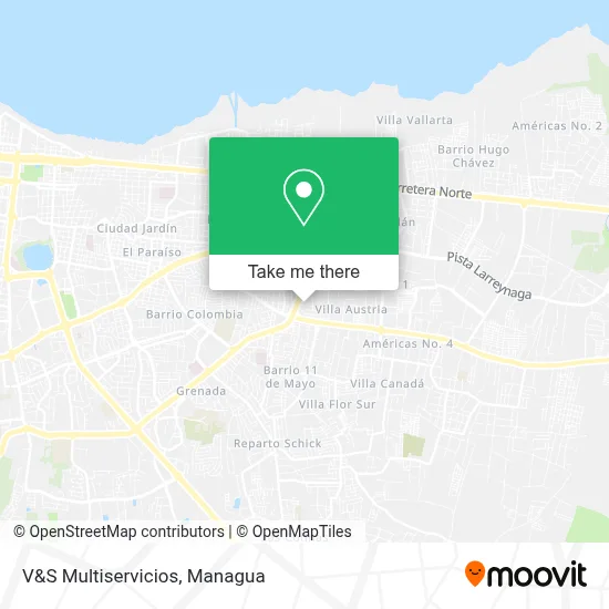 V&S Multiservicios map