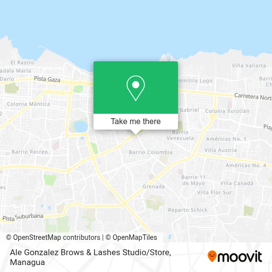 Ale Gonzalez Brows & Lashes Studio / Store map