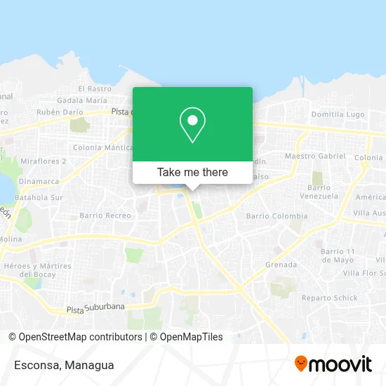 Esconsa map