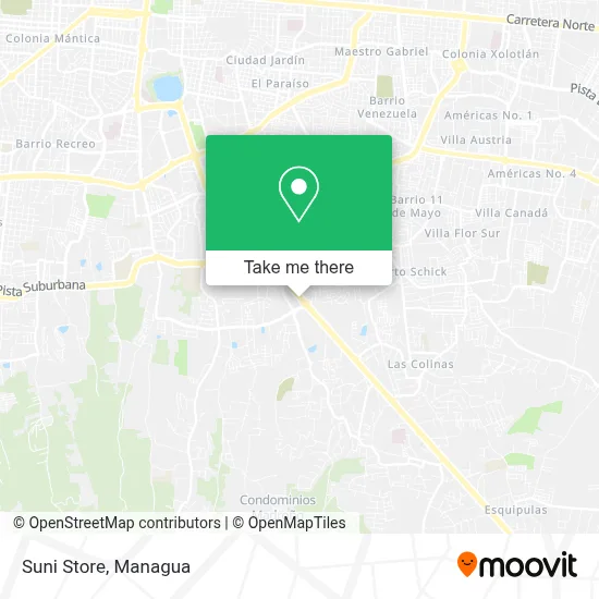 Suni Store map