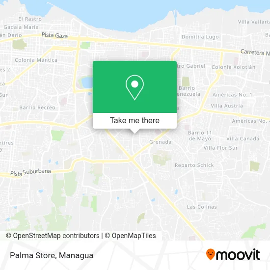 Palma Store map
