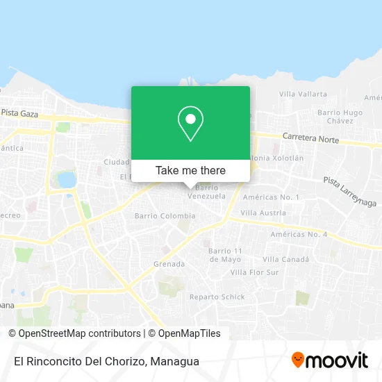 El Rinconcito Del Chorizo map