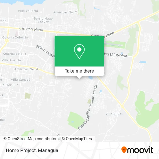 Home Project map