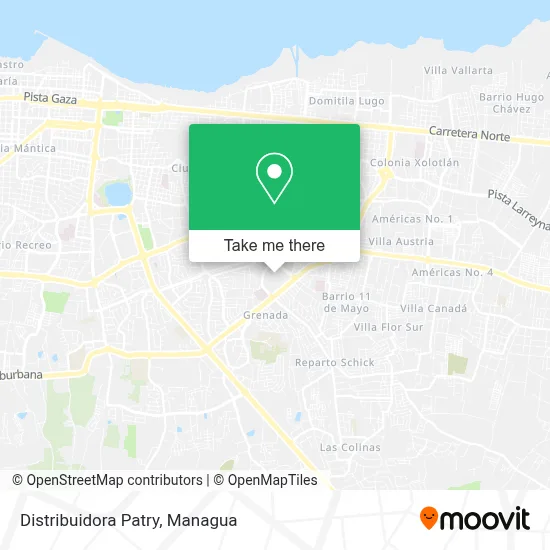 Distribuidora Patry map