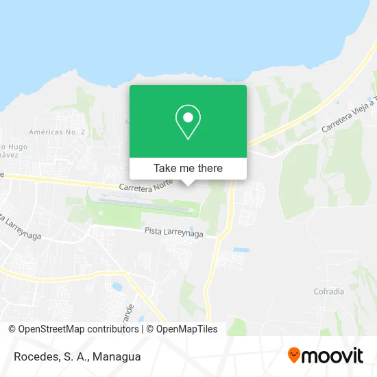 Rocedes, S. A. map