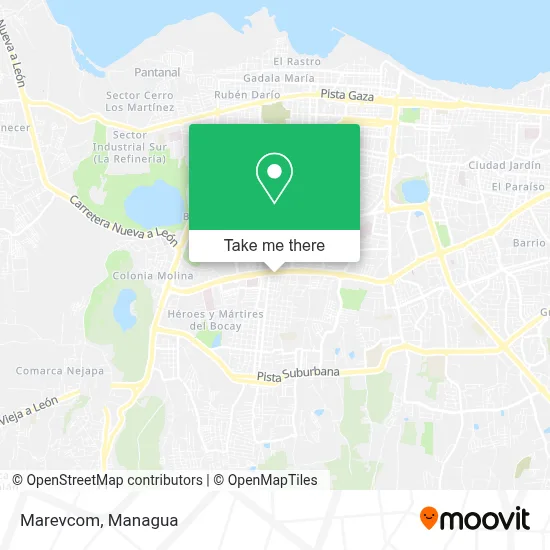 Marevcom map