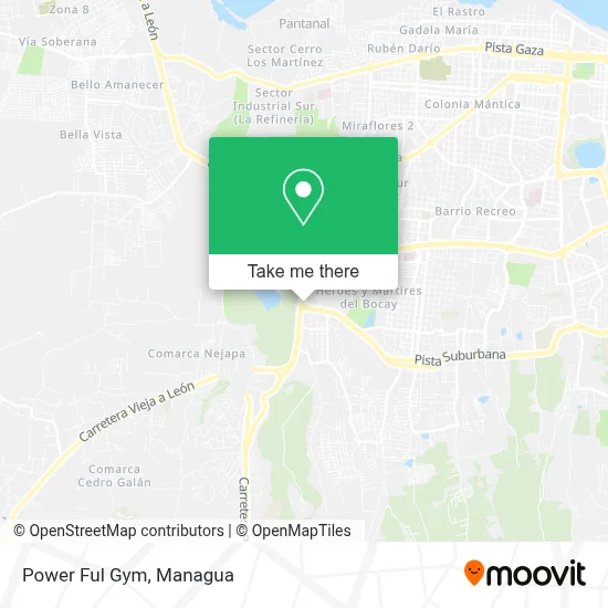 Power Ful Gym map