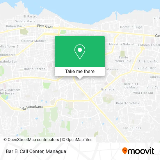 Bar El Call Center map